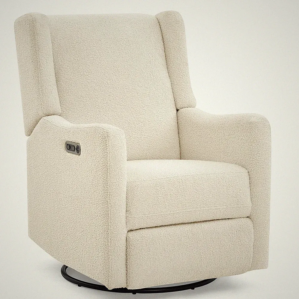 Delta Children Mercer Electronic Power Recliner and Swivel Glider with USB-A...